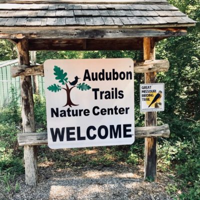 Audubon trails sign
